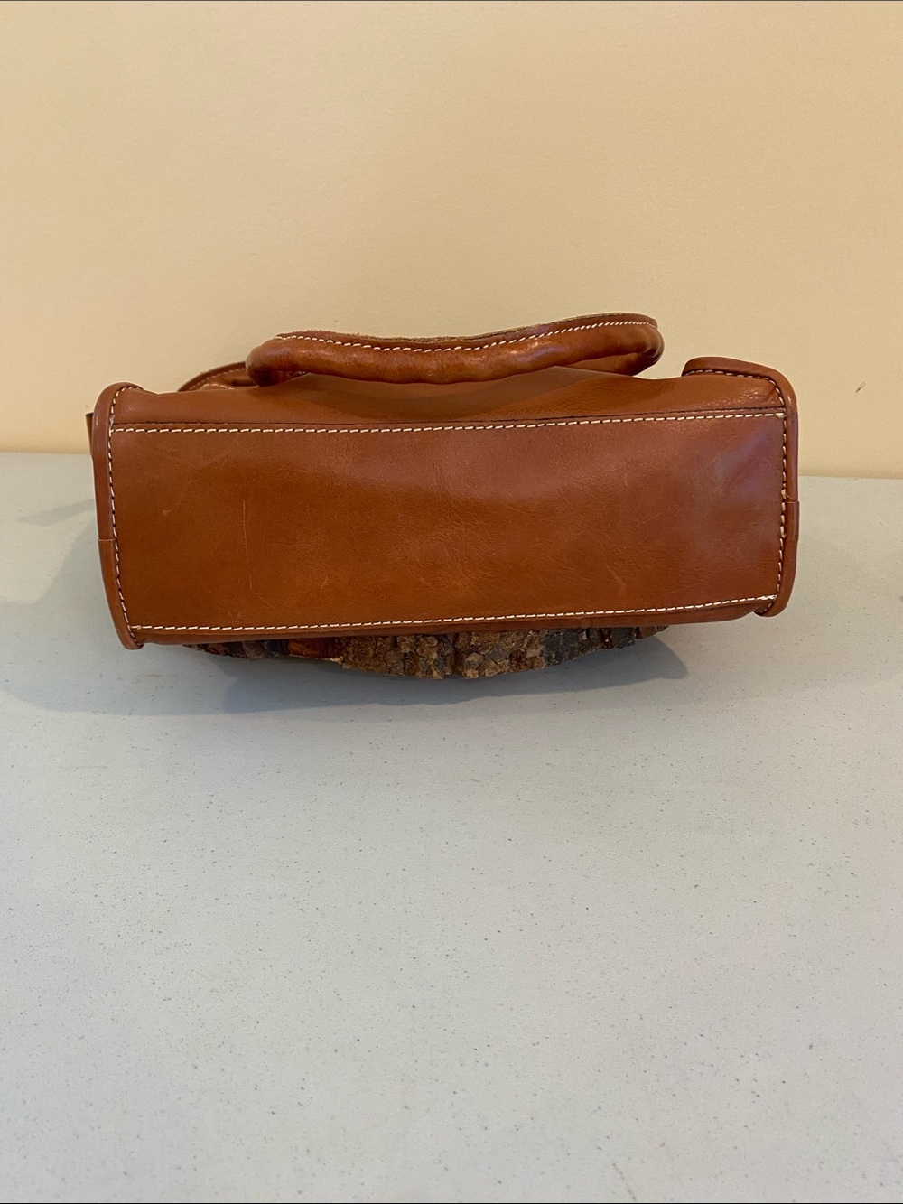 Patricia Nash Brown Tooled Floral Paris Satchel - Picture 3 of 11